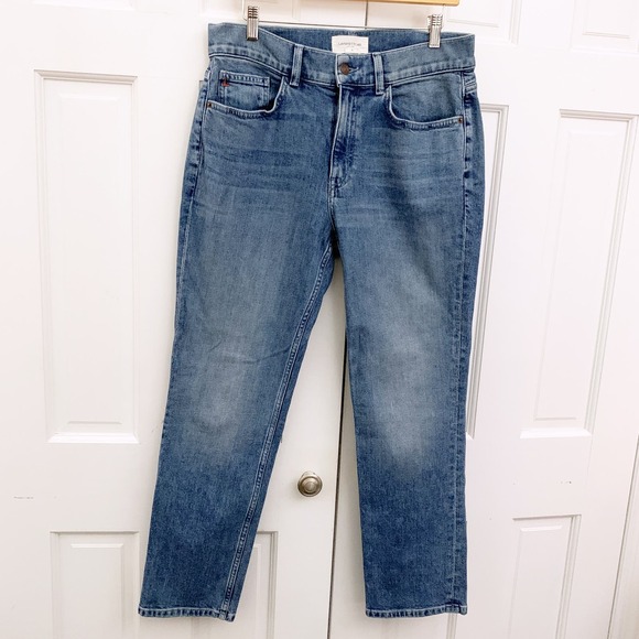 Lafayette 148 New York LI48 Denim Reeve Straight Jeans - Picture 6 of 13